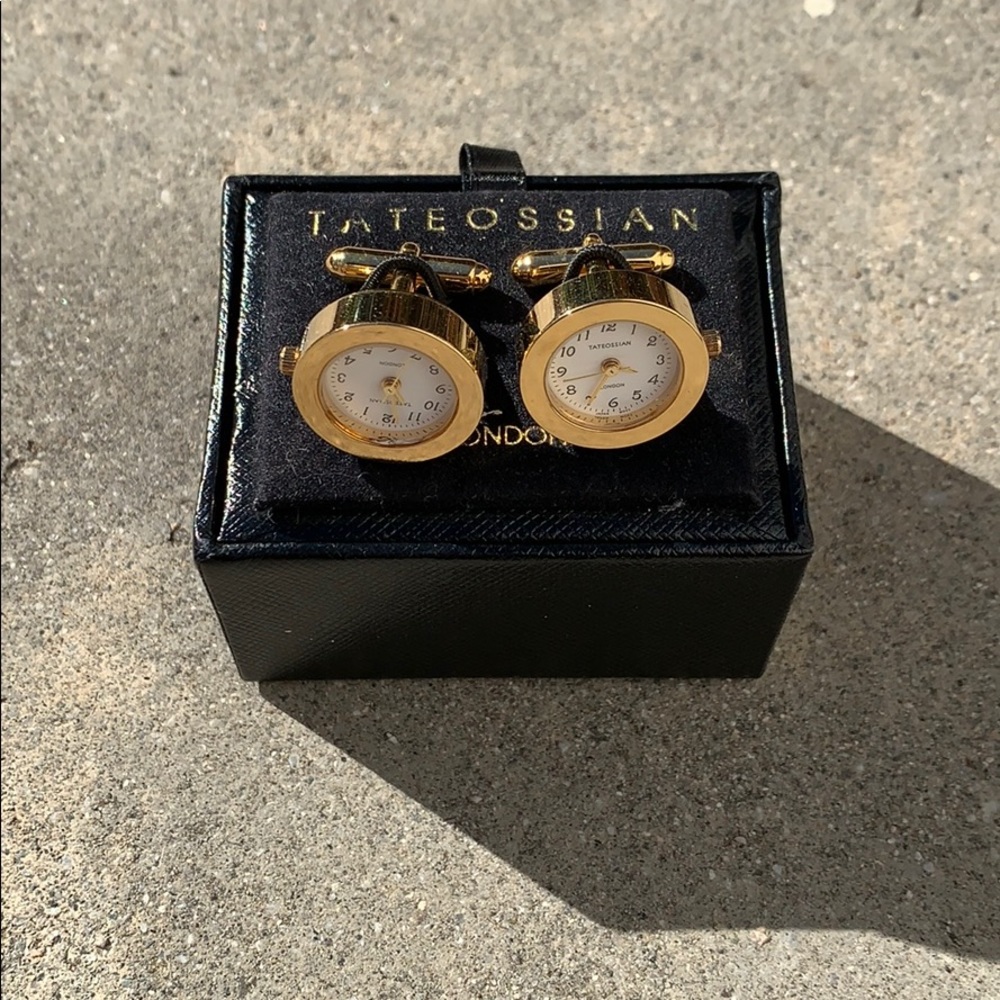 Tateossian watch cuff links